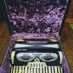 Accordion with hard case